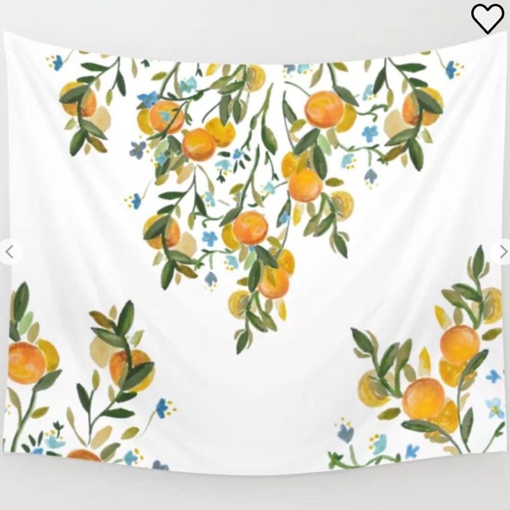 Like New Wall Tapestry  - Boho Floral Home Decor 88x104